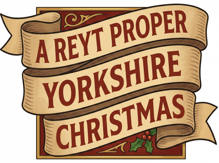 A Reyt Proper Yorkshire Christmas banner